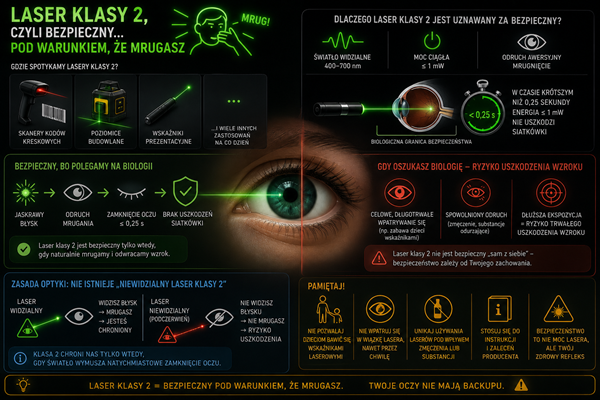 Laser klasy 3 oraz zagrożenie dla wzroku
